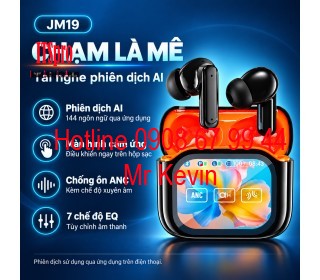 Tai nghe thông minh AI phiên dịch 144 ngôn ngữ